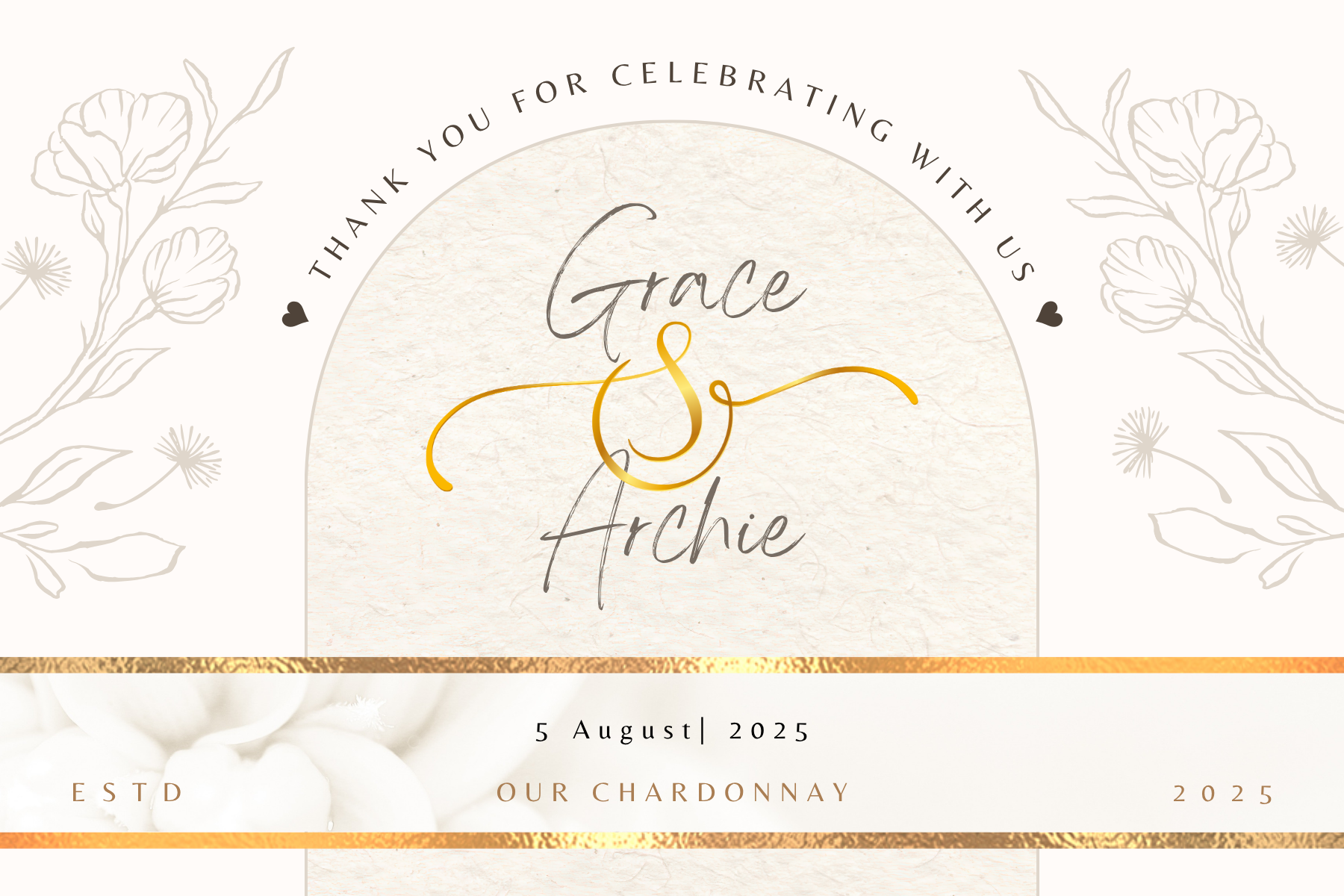 Custom Wine Bottle Label