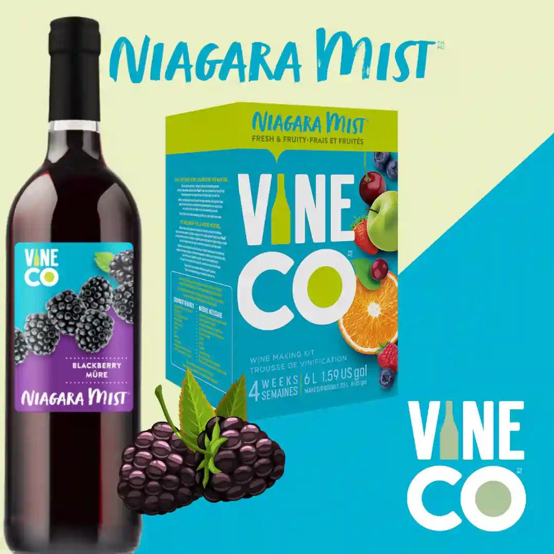 VineCo Niagara Mist - Blackberry