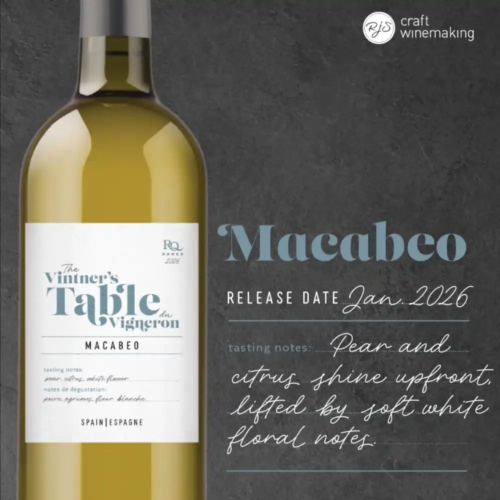 RQ2026 - The Vintner's Table - Macabeo, Spain