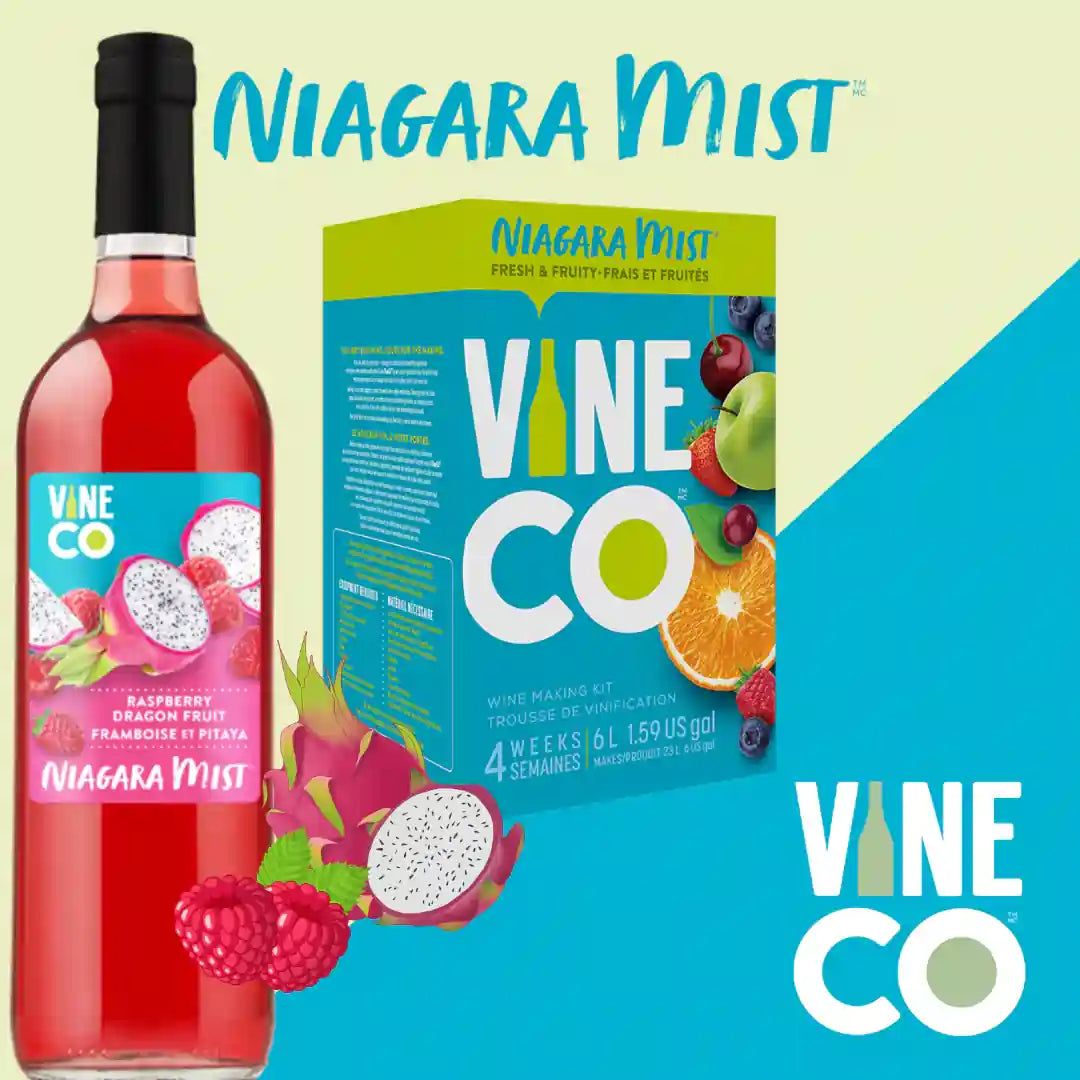 VineCo Niagara Mist - Raspberry Dragon Fruit
