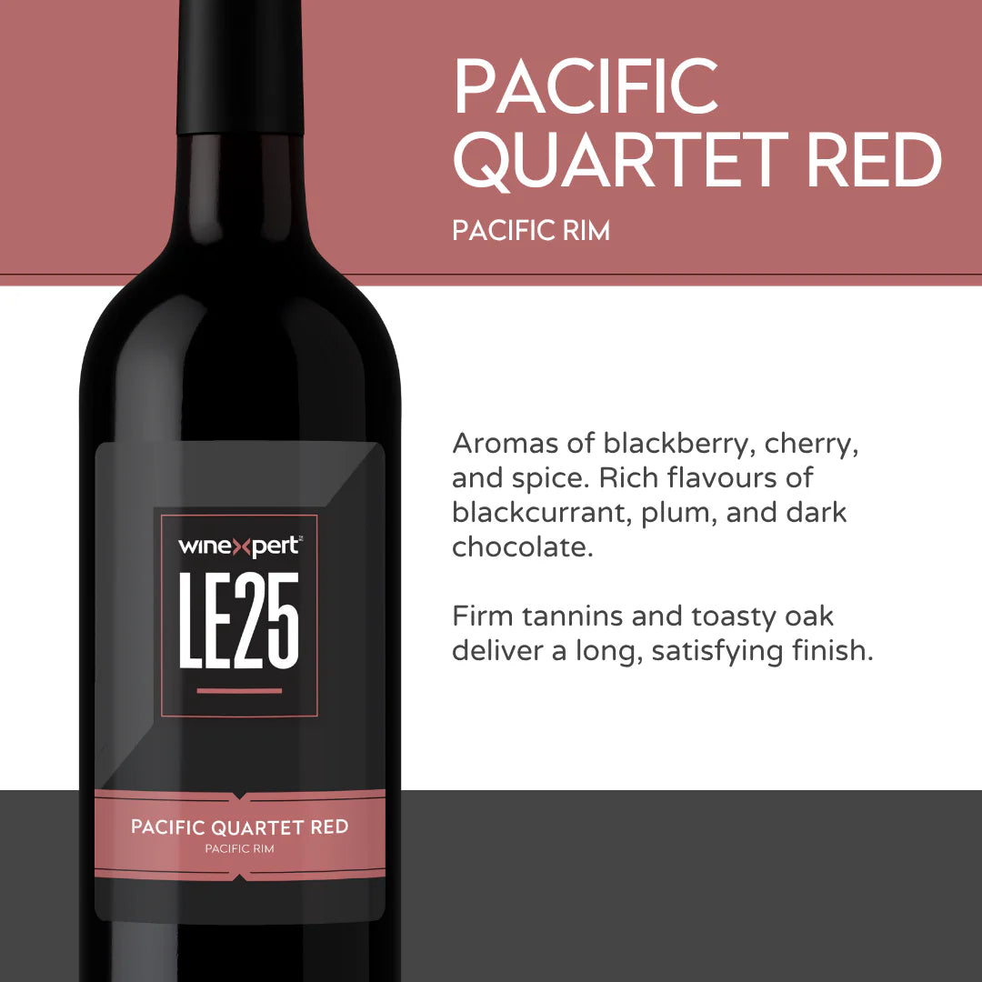 Winexpert LE Series - Pacific Quartet Red - Pacific Rim(April 2026)