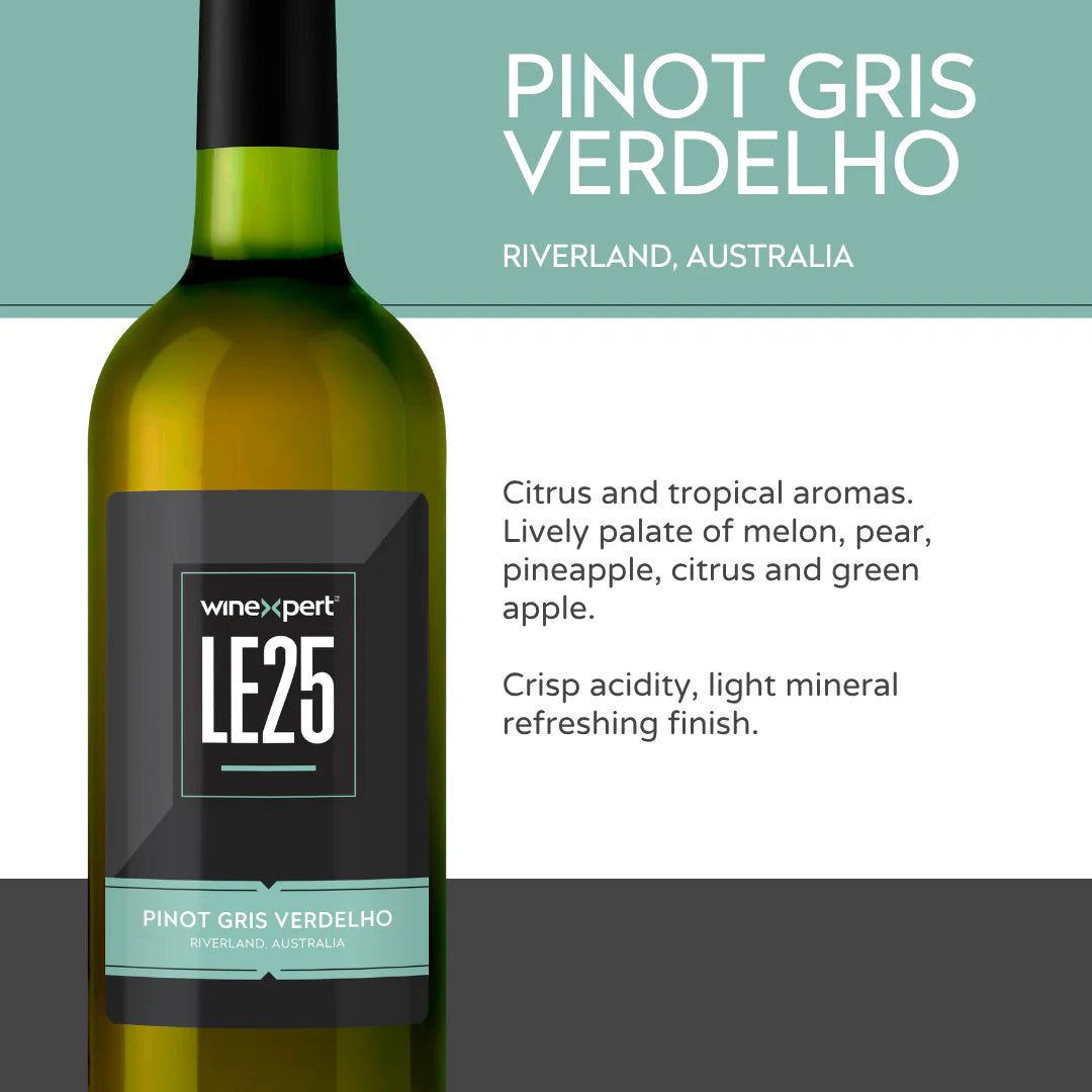 Winexpert LE Series - Pinot Gris Verdelho - Riverland, Australia(March 2026)