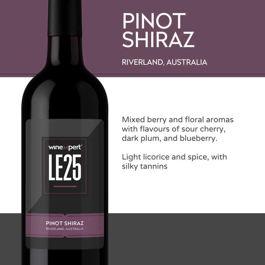 Winexpert LE Series - Pinot Noir Shiraz - Riverland, Australia(December 2025)