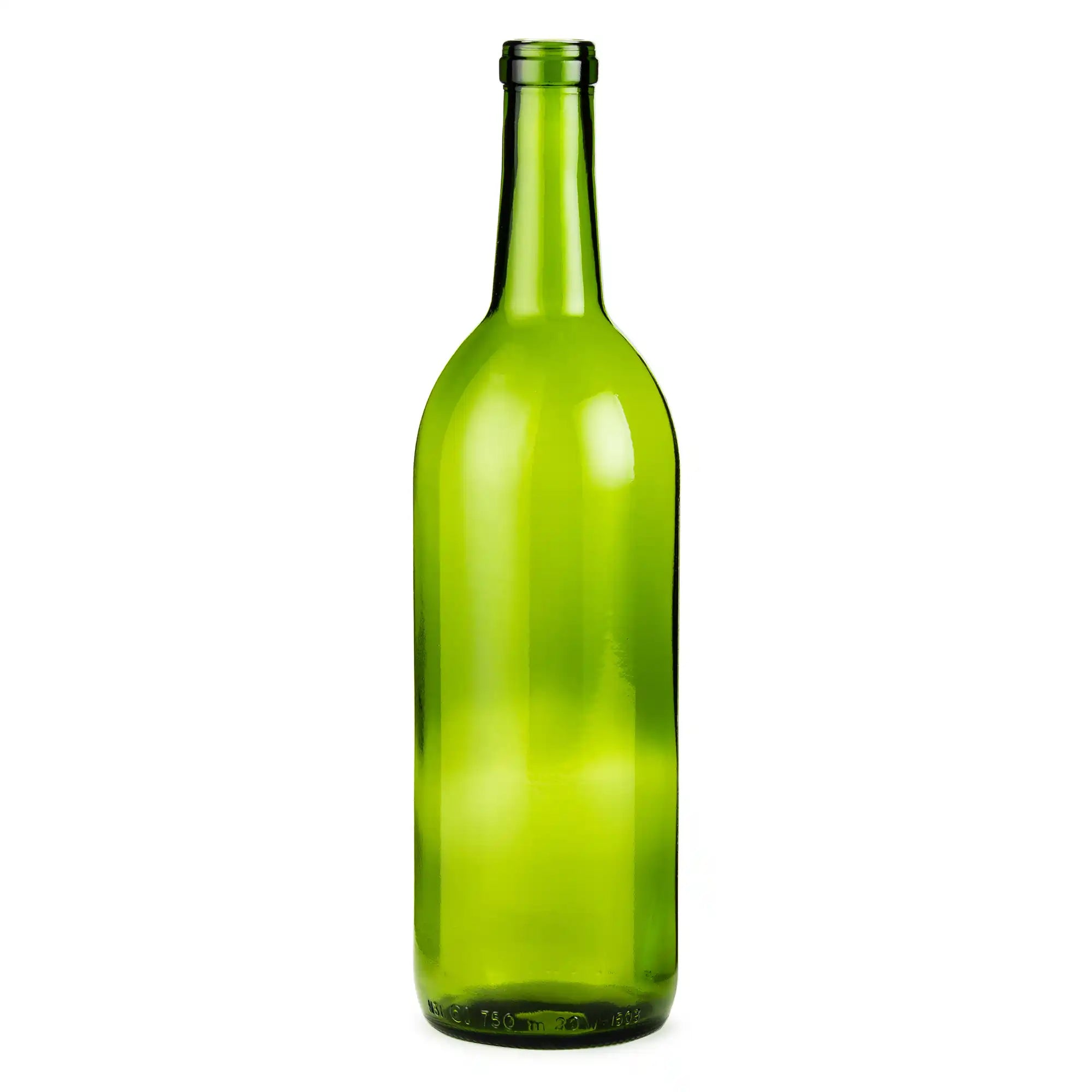 Wine Bottle - 750ml - BORDEAUX - GREEN