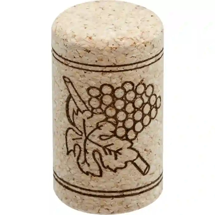 Cork Agglomerated -Short - 38mm x 22mm 30/pack