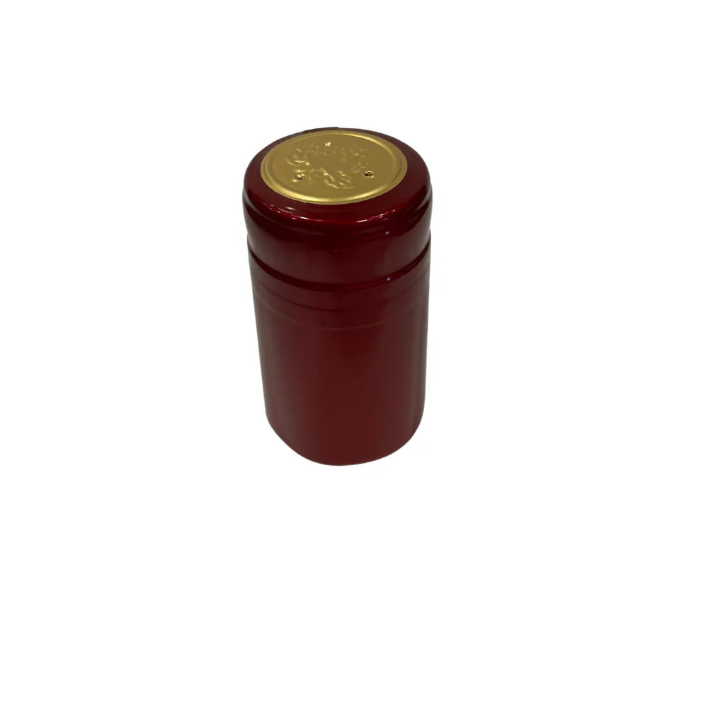 Shrink Tops Solid Ruby Red Metallic